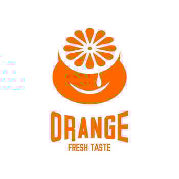 ORANGE CAFE LOGO  VECTOR