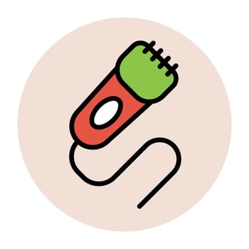 Trendy Trimmer Concepts vector