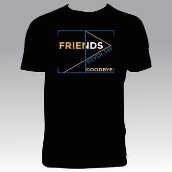 Friendship Tee Design vector