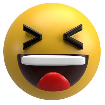 emoji icon 3d rendering png