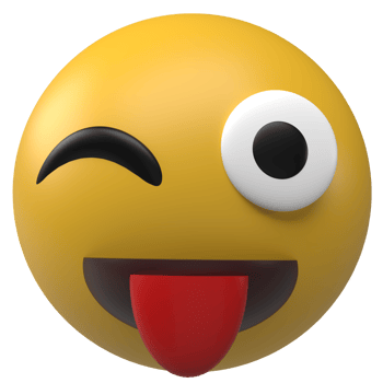 emoji icon 3d rendering png