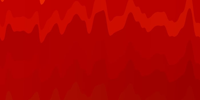 Light Orange vector background with bent lines.
