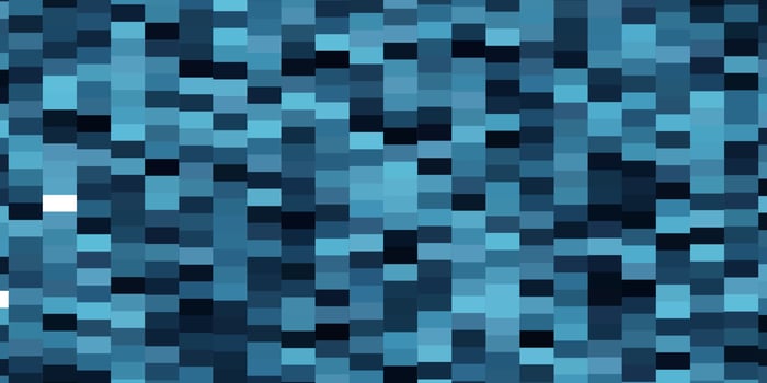 Light BLUE vector template in rectangles.