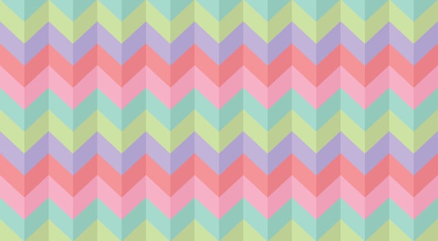 Geometric chevron zigzag pattern. Pastel vector illustration