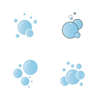 Bubble  icon vector