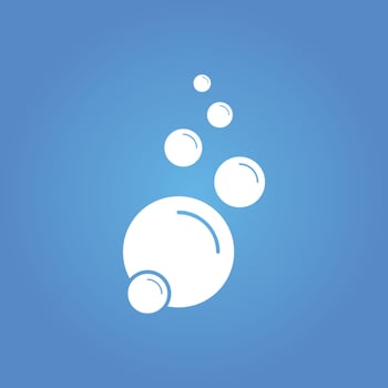 Bubble  icon vector
