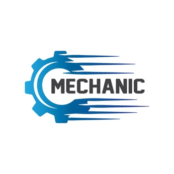 Gear Logo Template vector icon illustration design