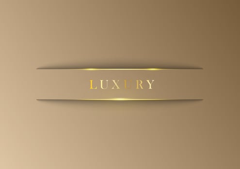 Abstract golden luxury backgrounds with light effected. Vector geometric graphic elements of stripe lines and shadow for poster, flyer, brochure, presentation, template, banner.