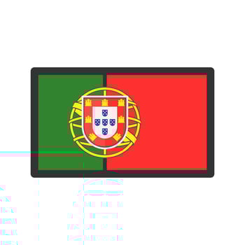 Portugal Filled Line Icon vector