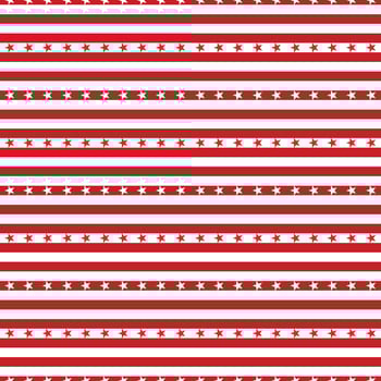 Star dot pattern on striped background. vector