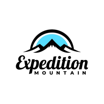 illustration of a three mountain. good for any business related to mountain expedition. vector
