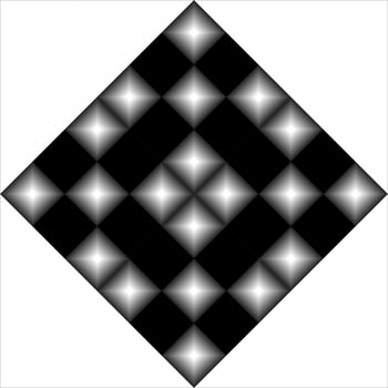Optical Illusion of the Abstract Lines. Vector Illustration