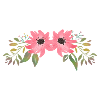 Watercolor Bouquet Flower png