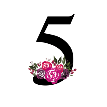Floral Letter Alphabet png