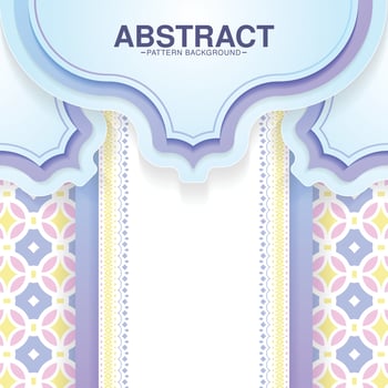 soft color abstract pattern background vector