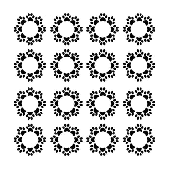 dog paws background backdrop vector