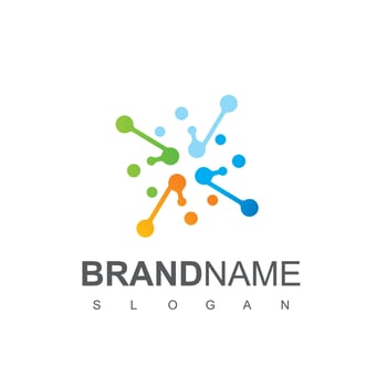 Abstract Technology Logo vector