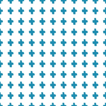 crosses abstract geometric vector seamless pattern pluses