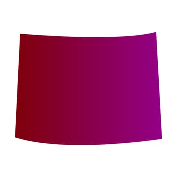 Colorado map on white background vector