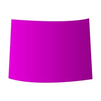 Colorado map on white background vector