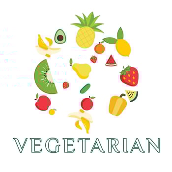 Vector logo design template. Organic food sign