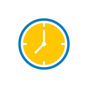 Clock icon vector design templates