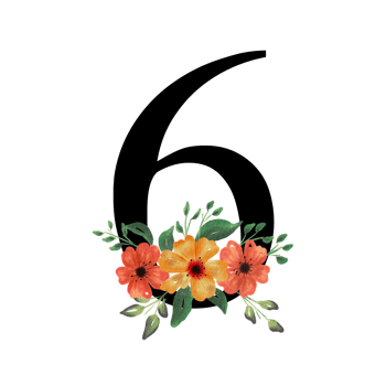 Floral Letter Alphabet png