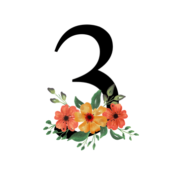 Floral Letter Alphabet png