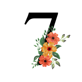 Floral Letter Alphabet png