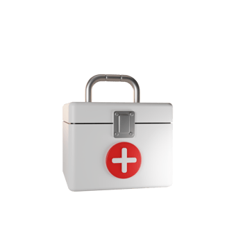 first aid illustration 3d png