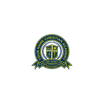 University education logo design . vector