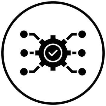 Automate Icon Style vector