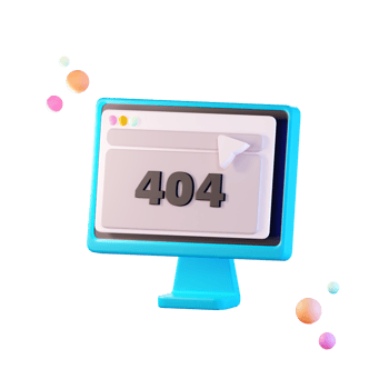 Website Error Information, 3d icon Illustration png