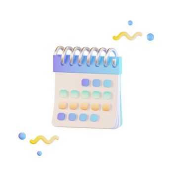 Date, Calender 3d Illustration png