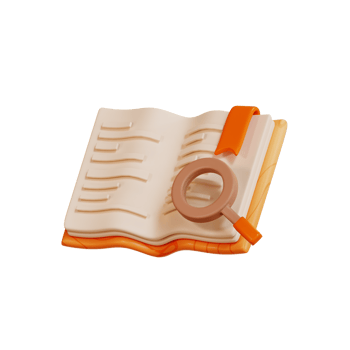 Book Review, Education and school, icon 3d Illustration png