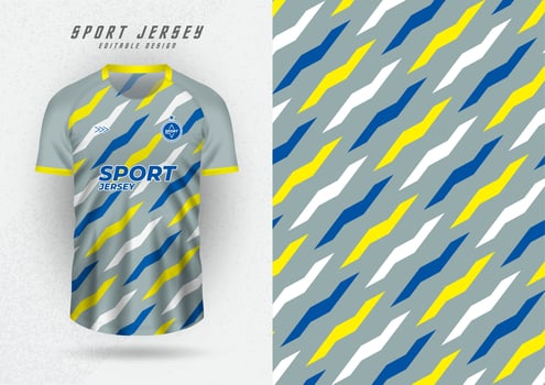 Background mockup for sports jerseys, jerseys, running jerseys, multi-colored stripes. vector