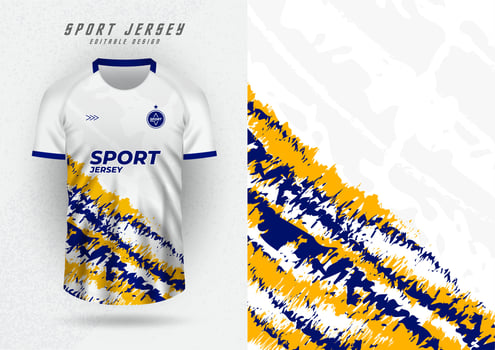 Background mockup for sports jerseys, jerseys, running jerseys, side corner designs. vector