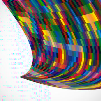 Multicolor abstract  background with bright elements for design. Eps10. vector