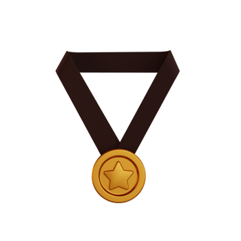 3d Icon Gym, medal bronze png