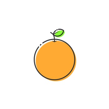 fruit icons on a white background vector