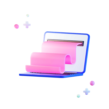 Data Management Computer 3d Illustration png