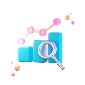 Data Statistic, Information, 3d Icon Illustration png