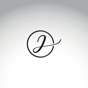 letter J logo design free vector file,