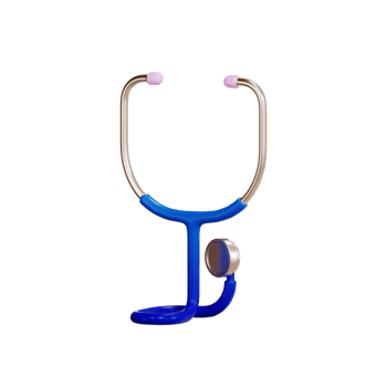 stethoscope, Health, and Medicine icon, 3d illustration png