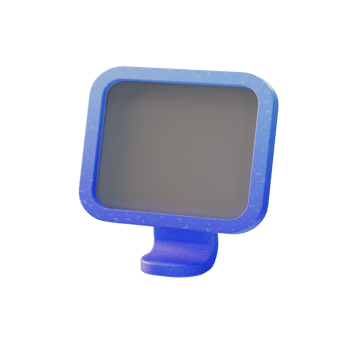 Monitor Device Electronic icon 3d illustration png