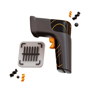Barcode Scanner Icon, 3d Illustration E Commerce png