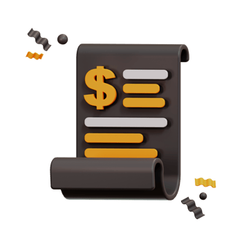 Bill Icon 3d Illustration E Commerce png