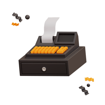 Cashier Machine Icon, 3d Illustration E Commerce png