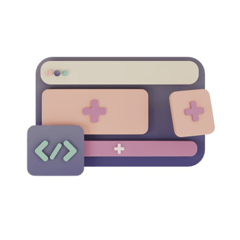 web design icon adding a new features 3d illustration png