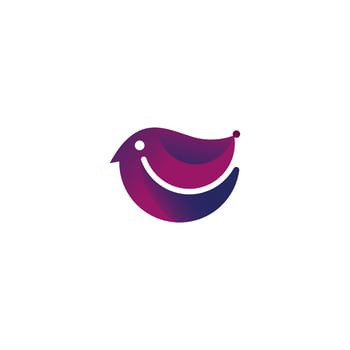 Little bird illustration vector. vector